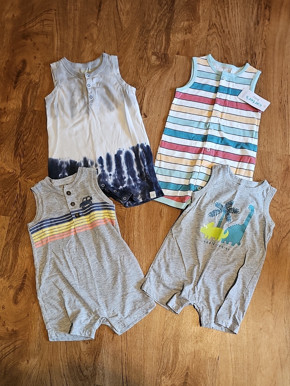 Kids Sleeveless Romper Bundle